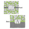 Wild Daisies Security Blanket - Front & Back View