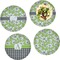 Wild Daisies Set of Lunch / Dinner Plates