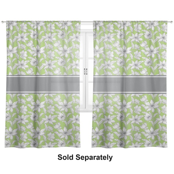 Wild Daisies Sheer Curtains