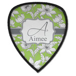 Wild Daisies Iron on Shield Patch A w/ Name and Initial