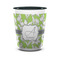 Wild Daisies Shot Glass - Two Tone - FRONT