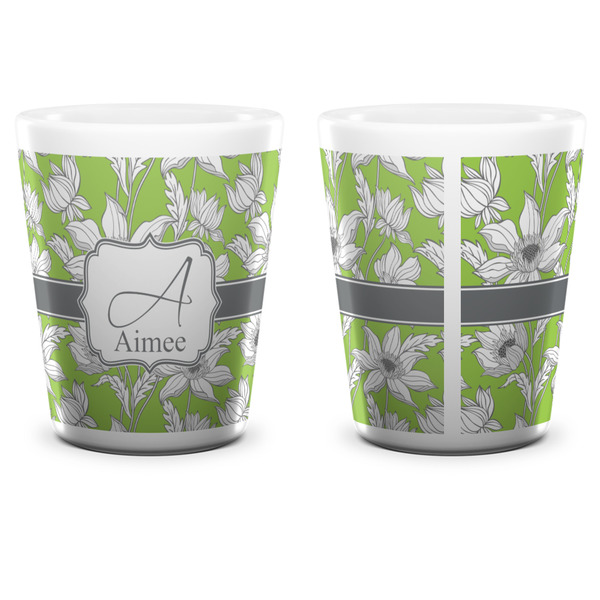 Wild Daisies Shot Glass - White - APPROVAL