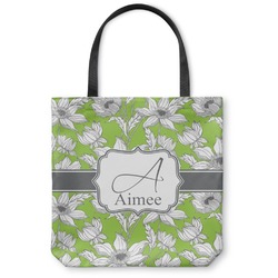 Wild Daisies Canvas Tote Bag - Medium - 16"x16" (Personalized)