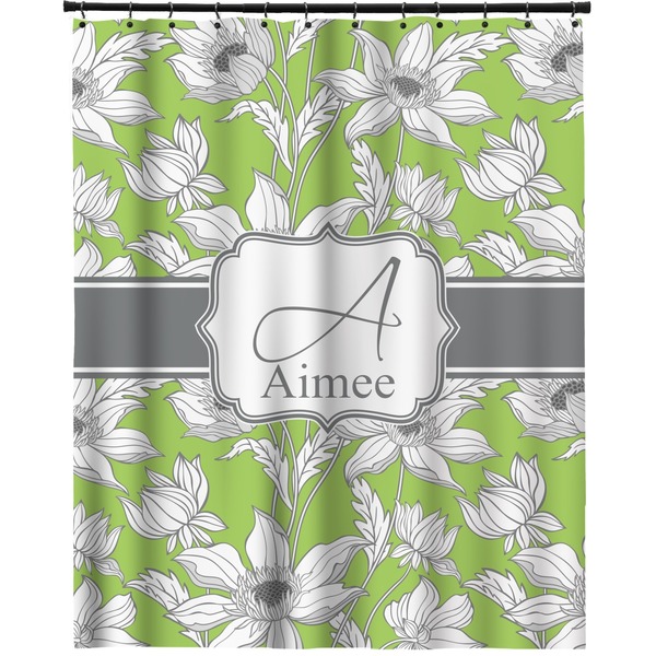 Custom Wild Daisies Extra Long Shower Curtain - 70"x84" (Personalized)