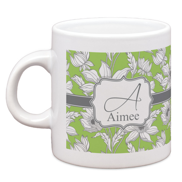 Custom Wild Daisies Espresso Cup (Personalized)
