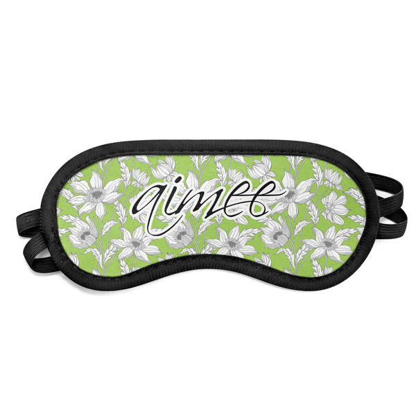Custom Wild Daisies Sleeping Eye Mask - Small (Personalized)