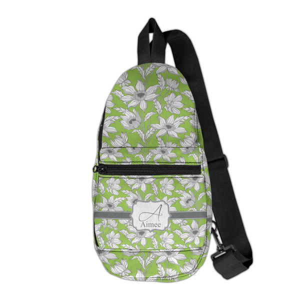 Custom Wild Daisies Sling Bag (Personalized)