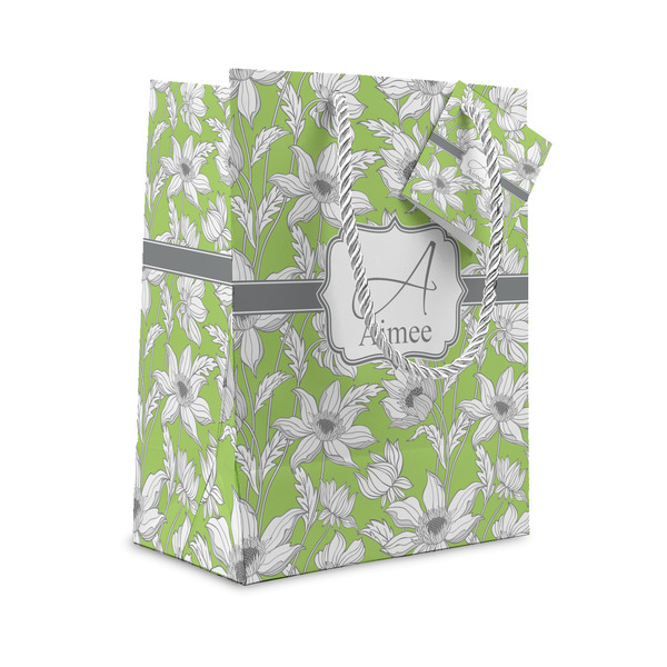 Custom Wild Daisies Small Gift Bag (Personalized)