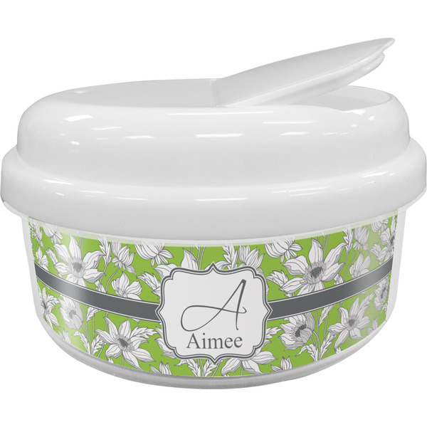 Custom Wild Daisies Snack Container (Personalized)