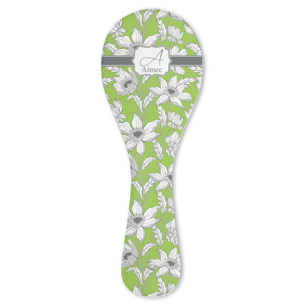 Custom Wild Daisies Ceramic Spoon Rest (Personalized)