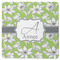 Wild Daisies Square Rubber Backed Coaster (Personalized)