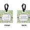 Wild Daisies Square Luggage Tag (Front + Back)