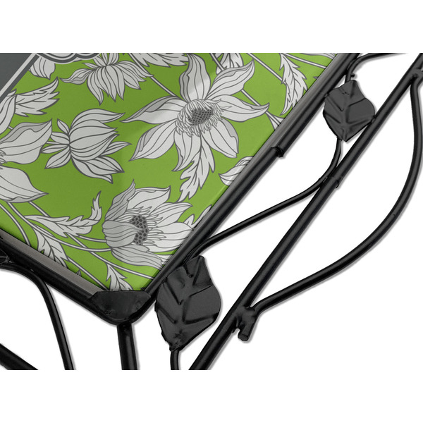 Wild Daisies Square Trivet - Detail