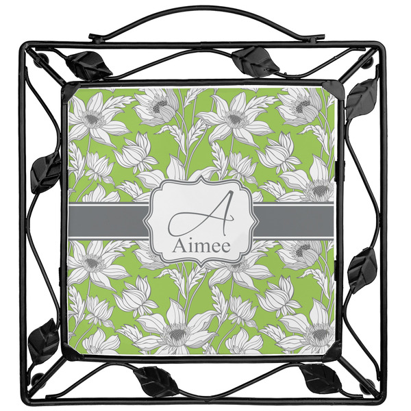 Custom Wild Daisies Square Trivet (Personalized)