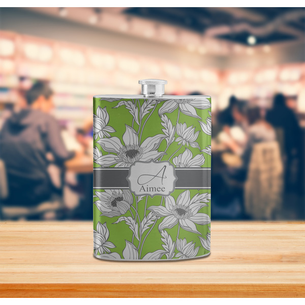 Wild Daisies Stainless Steel Flask - LIFESTYLE 2