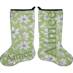 Wild Daisies Holiday Stocking - Double-Sided - Neoprene (Personalized)