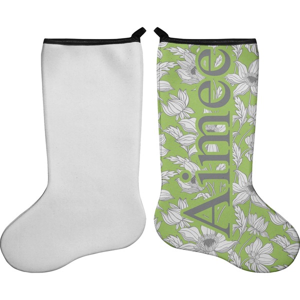 Wild Daisies Stocking - Single-Sided - Approval