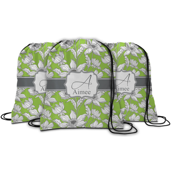 Wild Daisies String Backpack - MAIN