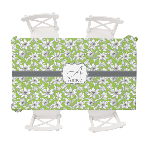 Custom Wild Daisies Tablecloth - 58"x102" (Personalized)