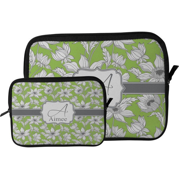 Wild Daisies Tablet Sleeve (Size Comparison)