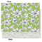 Wild Daisies Tissue Paper - Lightweight - Medium - Front & Back