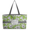 Wild Daisies Tote w/Black Handles - Front View