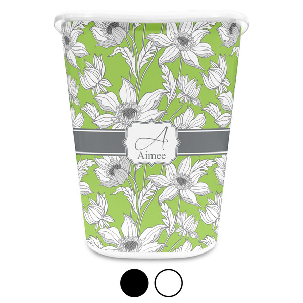 Wild Daisies Custom Waste Basket