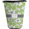 Wild Daisies Waste Basket - Double Sided (Black) (Personalized)