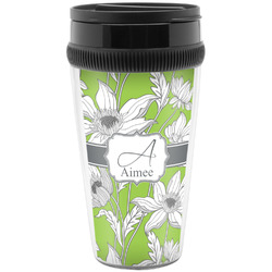 Wild Daisies Acrylic Travel Mug without Handle (Personalized)