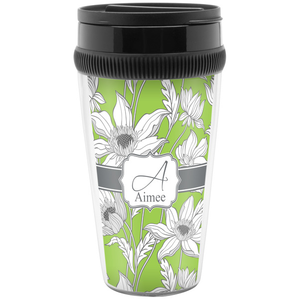 Custom Wild Daisies Acrylic Travel Mug without Handle (Personalized)