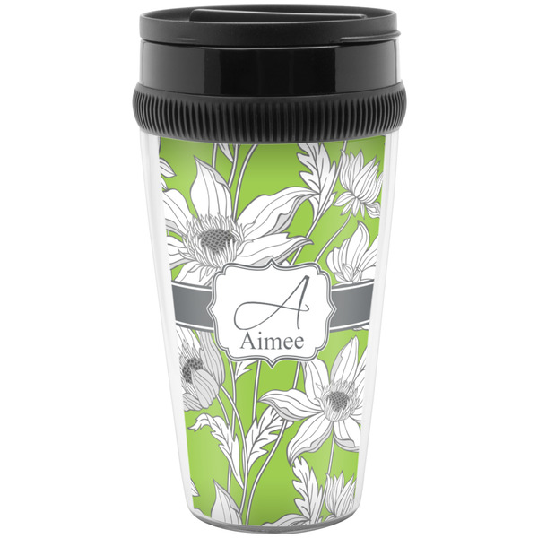 Custom Wild Daisies Acrylic Travel Mug without Handle (Personalized)