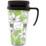 Wild Daisies Acrylic Travel Mug with Handle (Personalized)