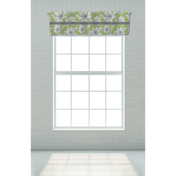 Wild Daisies Valance - On window