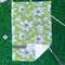Wild Daisies Waffle Weave Golf Towel - In Context