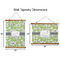 Wild Daisies Wall Hanging Tapestries - Parent/Sizing