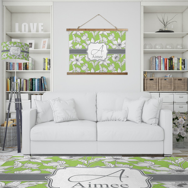 Wild Daisies Wall Hanging Tapestry - IN CONTEXT