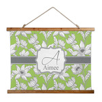 Wild Daisies Wall Hanging Tapestry - Wide (Personalized)