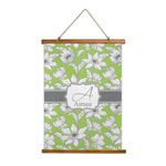 Wild Daisies Wall Hanging Tapestry - Tall (Personalized)