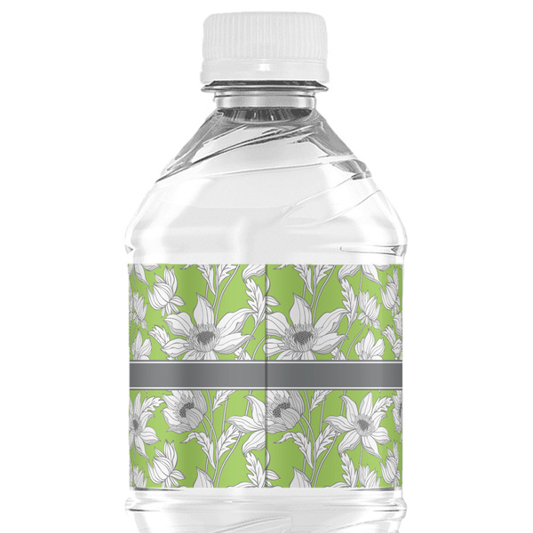 Wild Daisies Water Bottle Label - Back View