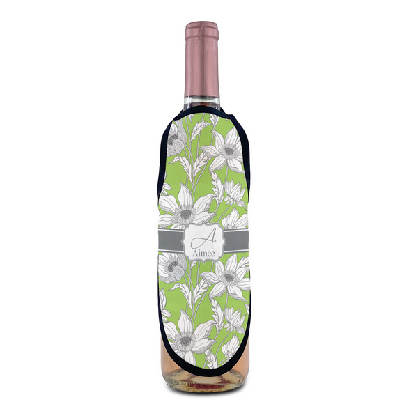 Wild Daisies Wine Bottle Apron - IN CONTEXT