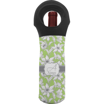 Wild Daisies Wine Tote Bag (Personalized)