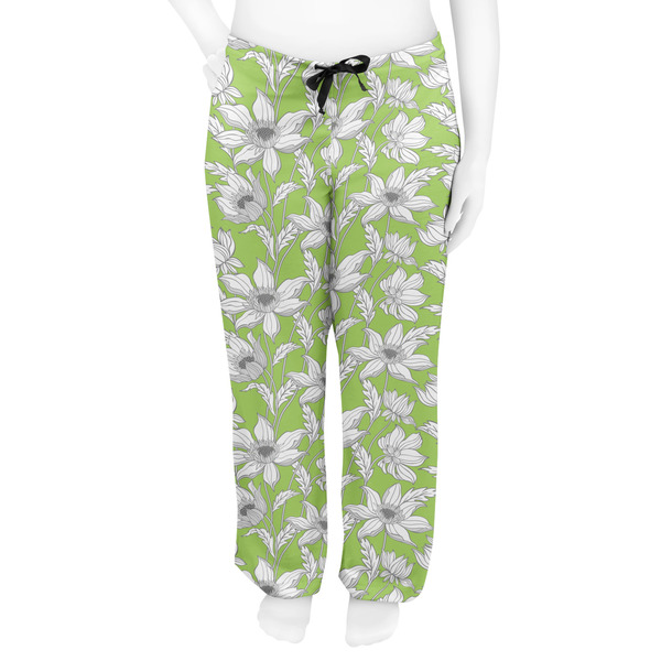 Wild Daisies Women's Pj on model - Front