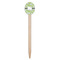 Wild Daisies Wooden Food Pick - Oval - Single Pick