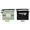 Wild Daisies Wristlet ID Cases - Front & Back