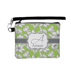 Wild Daisies Wristlet ID Case w/ Name and Initial