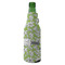 Wild Daisies Zipper Bottle Cooler - ANGLE (bottle)