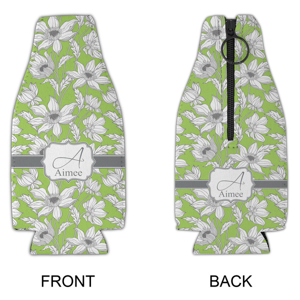 Wild Daisies Zipper Bottle Cooler - APPROVAL