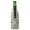 Wild Daisies Zipper Bottle Cooler - BACK (bottle)