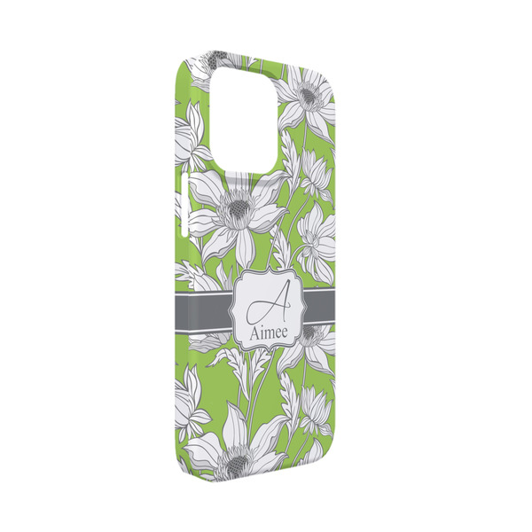 Custom Wild Daisies iPhone Case - Plastic - iPhone 13 Mini (Personalized)