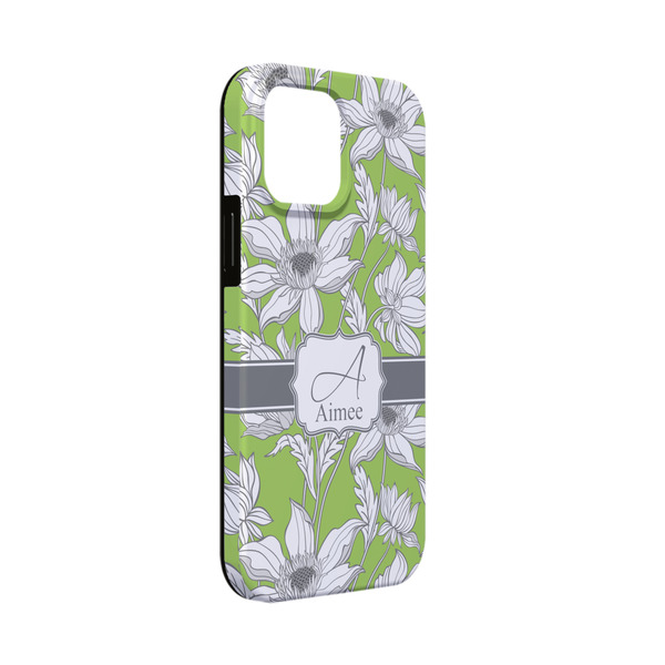 Custom Wild Daisies iPhone Case - Rubber Lined - iPhone 13 Mini (Personalized)
